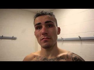 LEE NOBLE BEATS DAVE FIDLER TO WIN INTERNATIONAL MASTERS TITLE - POST FIGHT INTERVIEW