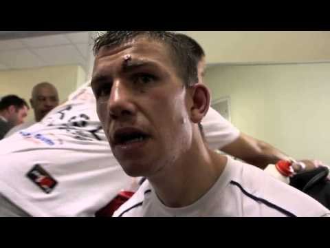 GARY BUCKLAND WINS SPLIT DECISION WIN OVER REES IN CARDIFF - POST FIGHT INTERVIEW