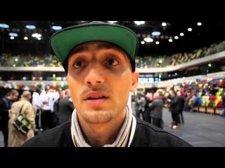 BRADLEY SKEETE ON FACING CHANGE OF OPPONENT CHRISTOPER SEBIRE @ COPPERBOX - ROCK THE BOX 3