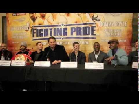 DARREN HAMILTON v CURTIS WOODHOUSE / CAMPBELL / COYLE- FINAL PRESS CONFERECE - FIGHTING PRIDE