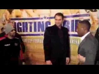 DARREN HAMILTON & CURTIS WOODHOUSE ENGAGE IN WAR OF WORDS AT FINAL PRESS CONFERENCE (EXCLUSIVE)