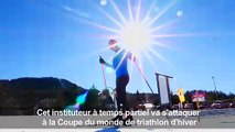 Stéphane Ricard face au défi du triathlon d'hiver