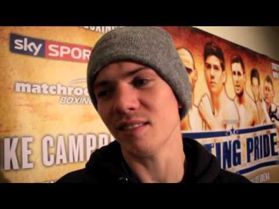 LUKE CAMPBELL MBE TALKS TO KUGAN CASSIUS AHEAD OF 5TH PRO FIGHT AGAINST SCOTT MOISES