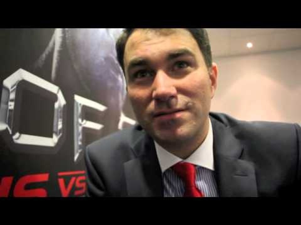 EDDIE HEARN REACTS TO RICKY BURNS' WORLD TITLE DEFEAT TO TERENCE CRAWFORD - POST FIGHT INTERVIEW
