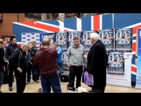 LEE HASKINS v LUKE WILTON OFFICIAL WEIGH IN TODAY HENNESSY SPORTS / iFL TV