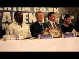 DERECK CHISORA v TYSON FURY II - FULL PRESS CONFERENCE (LONDON) - 'THE FIGHT FOR THE RIGHT'