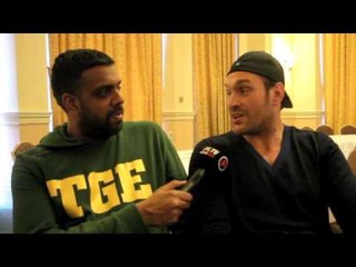 TYSON FURY - 'CHISORA WILL GO ASLEEP IN THE 5TH, THEN I AM CALLING OUT WLADIMIR KLITSCHKO''