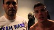 MARTIN J WARD REMAINS UNBEATEN WITH 4TH ROUND TKO WIN OVER WOODRUFF - POST FIGHT INTERVIEW