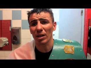 PETER McDONAGH BECOMES 2 WEIGHT IRISH CHAMPION WITH VICTORY OVER JOHN HUTCHINSON /HENNESSY SPORTS