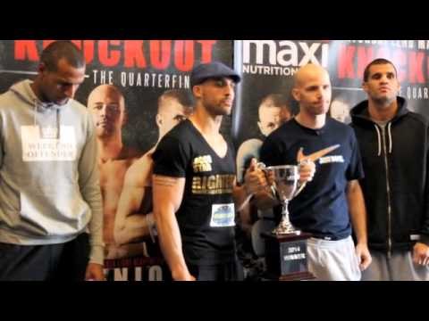 MAXI-NUTRITION KNOCKOUT TOURNAMENT QUARTER FINAL 1 & 2 'PHOTO CALL' (WITH MICK HENNESSY) / iFL TV