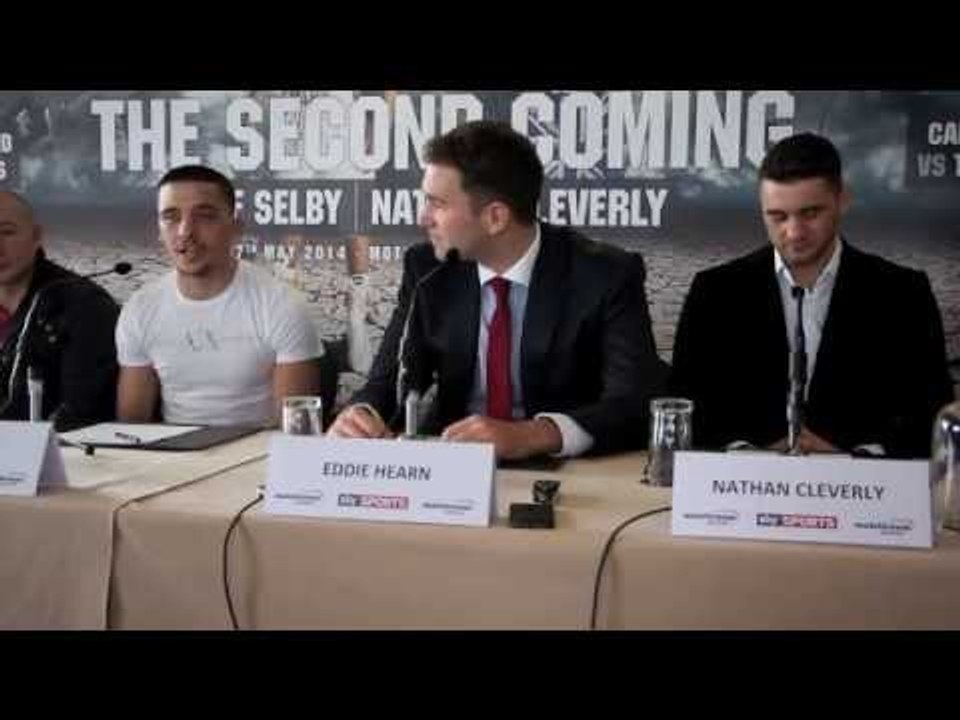 THE SECOND COMING PRESS CONFERENCE - FEATURING NATHAN CLEVERLY, LEE SELBY & REES / BUCKLAND II