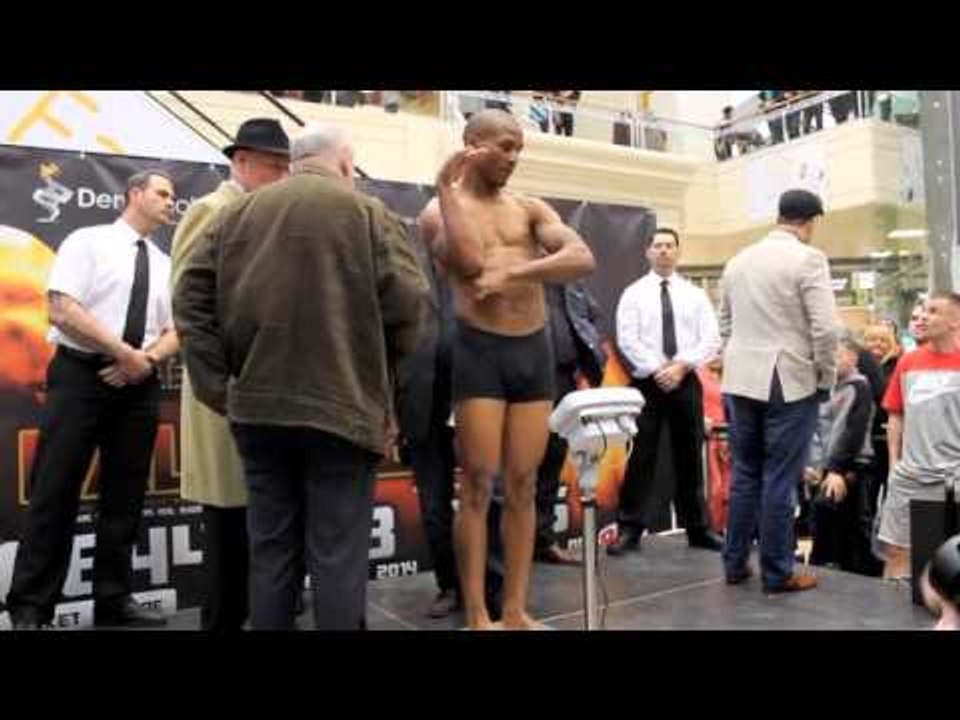 FRANKIE GAVIN v SHACKY SHIKUKUTU OFFICIAL WEIGH IN & HEAD 2 HEAD / iFL TV