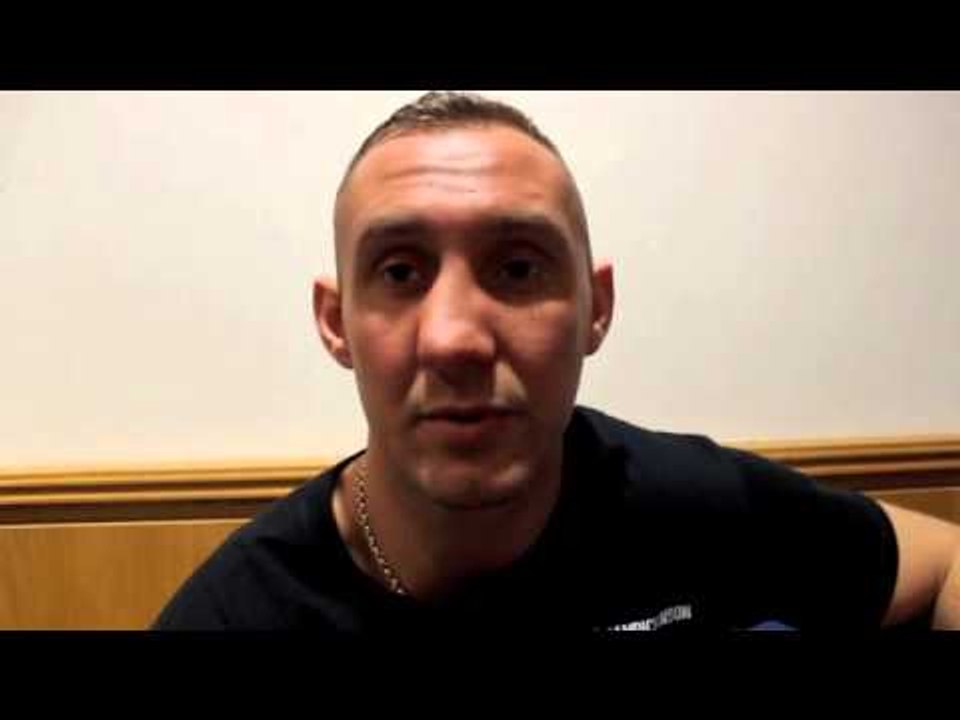 JON LEWIS DICKINSON TALKS TO iFL TV AHEAD OF HIS BRITISH TITLE FIGHT WITH NEIL DAWSON