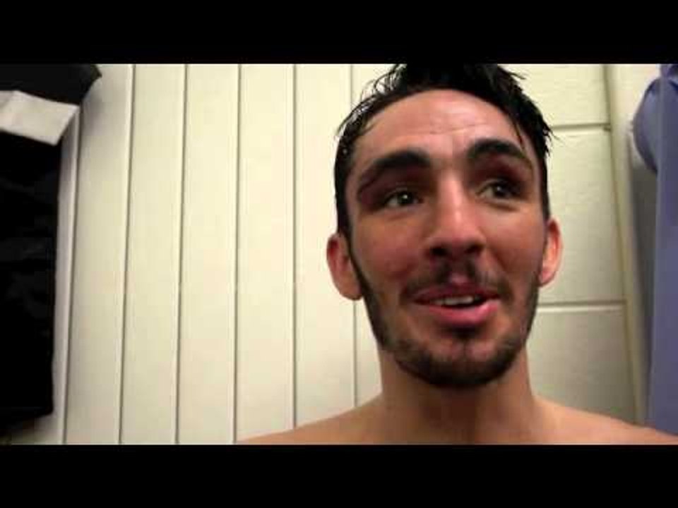 JAMIE CONLAN PRODUCES 7th ROUND TKO WIN OVER BENJAMIN SMOES - POST FIGHT INTERVIEW