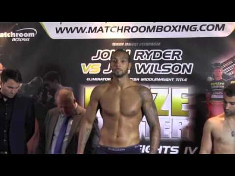 WADI CAMACHO v TONI VISIC - OFFICIAL WEIGH IN / PRIZEFIGHTER WELTERWEIGHTS IV
