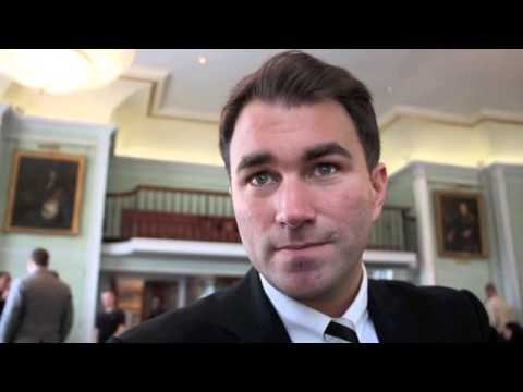 EDDIE HEARN TALKS SIGNING OF JAMES DeGALE AND POTENTIAL FIGHT WITH WINNER OF FROCH v GROVES.