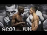 Scott Quigg v Tsuifiwa Munyai - OFFICIAL WEIGH IN - MANCHESTER - RISE UP