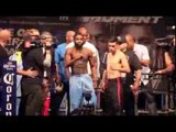 ADRIEN BRONER v CARLOS MOLINA - OFFICIAL WEIGH-IN @ MGM GRAND / THE MOMENT