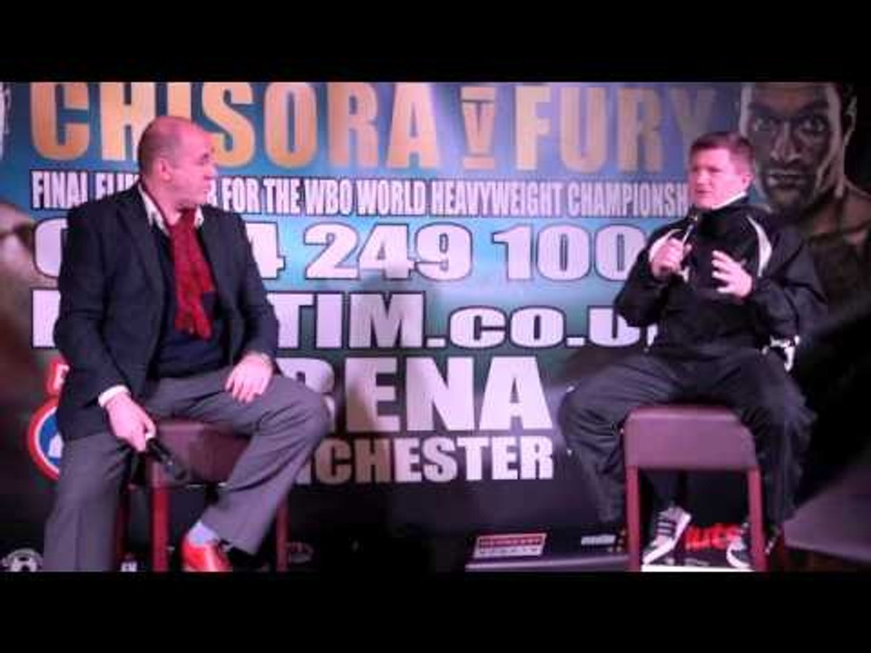 RICKY HATTON TALKING FLOYD MAYWEATHER, BRINGING THROUGH FIGHTERS & CHISORA v FURY / WITH STEVE BUNCE