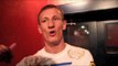 THOMAS STALKER MOVES TO 8-0 WITH WIN OVER RYAN HARDY @ LIVERPOOL OLYMPIA - POST FIGHT INTERVIEW