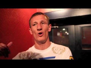 THOMAS STALKER MOVES TO 8-0 WITH WIN OVER RYAN HARDY @ LIVERPOOL OLYMPIA - POST FIGHT INTERVIEW