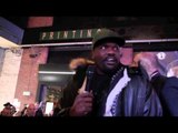 DERECK CHISORA & TYSON FURY'S BROTHER IN WAR OF WORDS @ THE PRINTWORKS (MANCHESTER)