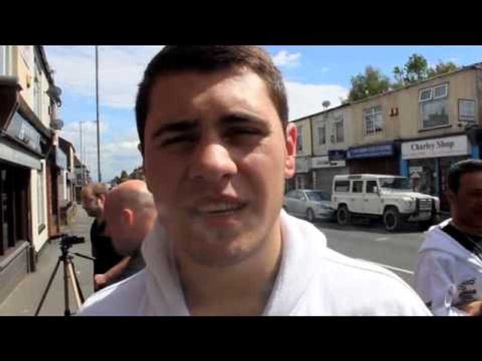 DAVE ALLEN 'IVE HAD DREAMS ABOUT HAIRY BULGARIAN MEN SINCE I DREW THAT FIGHT I NEED TO PUT IT RIGHT'