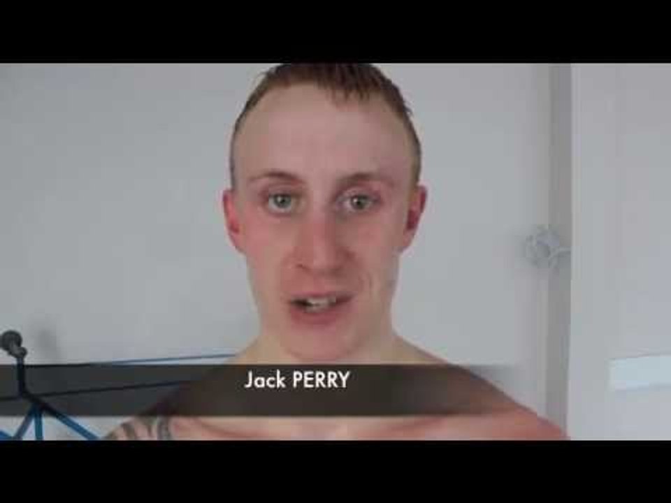 POST FIGHT INTERVIEW WITH UNBEATEN JACK PERRY AFTER HIS POINTS WIN OVER WILLIAM WARBURTON