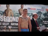 MITCH BUCKLAND v DAZA USHER - OFFICIAL WEIGH IN (CARDIFF) - THE SECOND COMING