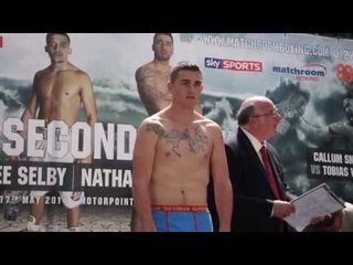 MITCH BUCKLAND v DAZA USHER - OFFICIAL WEIGH IN (CARDIFF) - THE SECOND COMING