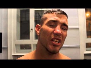 POTENTIAL FIGHT OF THE YEAR CANDIDATE - POST FIGHT WITH TRAVIS DICKINSON (INTERVIEW)