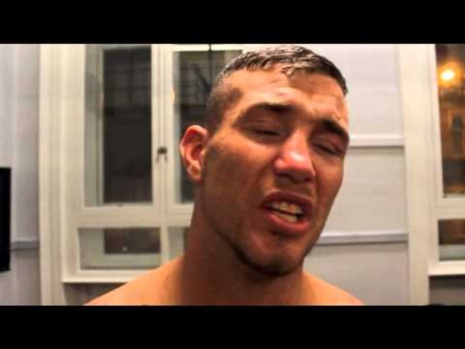 POTENTIAL FIGHT OF THE YEAR CANDIDATE - POST FIGHT WITH TRAVIS DICKINSON (INTERVIEW)