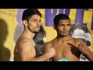 STEPHEN SMITH v MAURICIO MUNOZ - OFFICIAL WEIGH IN (LEEDS) - NORTH POWER