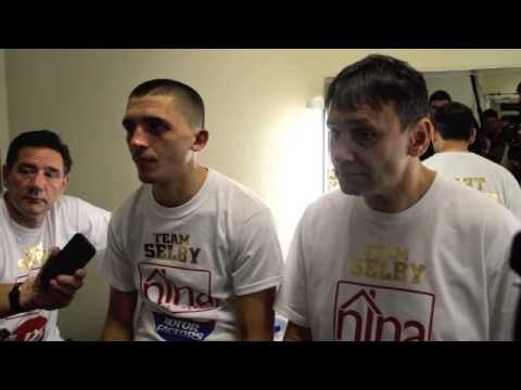 LEE SELBY OUTPOINTS ROMULO KOASICHA TO STAY ON COURSE FOR WORLD TITLE SHOT - POST FIGHT