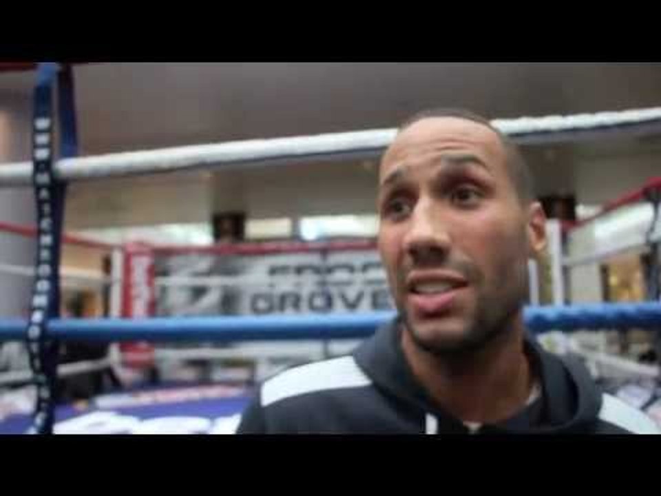 'I HOPE CARL FROCH KNOCKS GEORGE GROVES OUT' - SAYS JAMES DeGALE / FROCH v GROVES 2