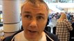 JIM McDONNELL -  'THIS IS JAMES' TIME, HE WANTS TO FIGHT THE WINNER BETWEEN FROCH & GROVES' /iFL TV