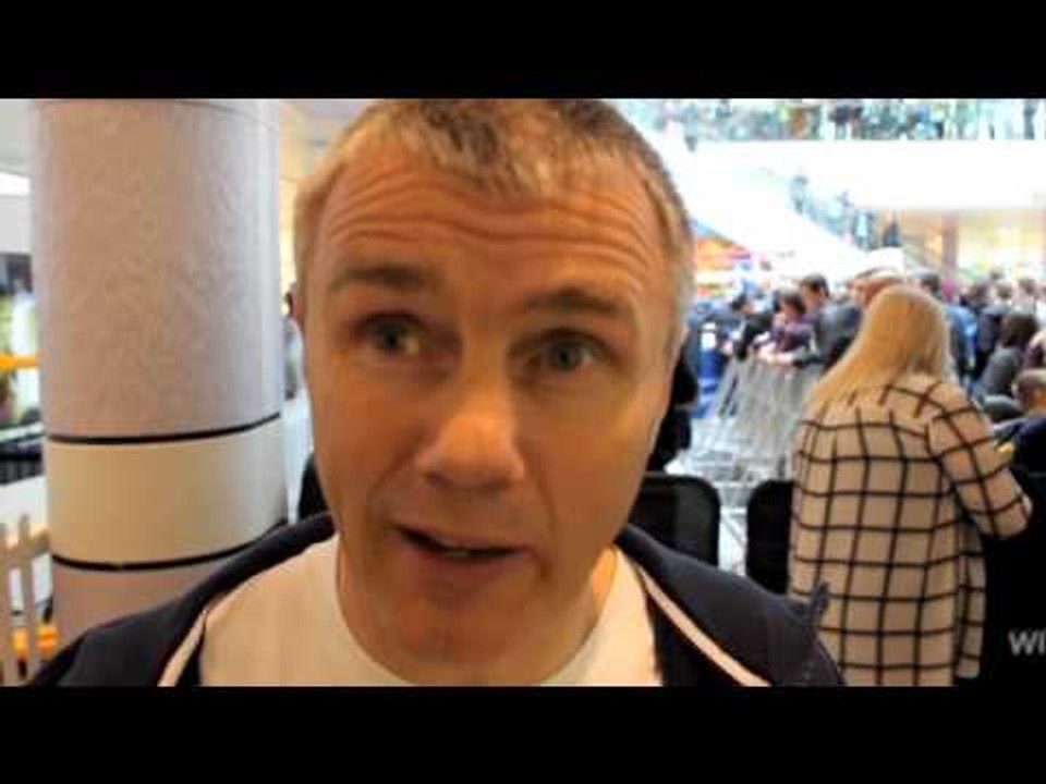 JIM McDONNELL -  'THIS IS JAMES' TIME, HE WANTS TO FIGHT THE WINNER BETWEEN FROCH & GROVES' /iFL TV