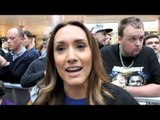 MICHELLE JOY PHELPS SETTLING IN THE UK NICELY, GRAFTING @ GEORGE GROVES OPEN WORKOUT / iFL TV