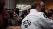 GEORGE GROVES MAKES TIME FOR FANS AT WESTFIELD OPEN WORKOUT / FROCH v GROVES