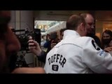 GEORGE GROVES MAKES TIME FOR FANS AT WESTFIELD OPEN WORKOUT / FROCH v GROVES