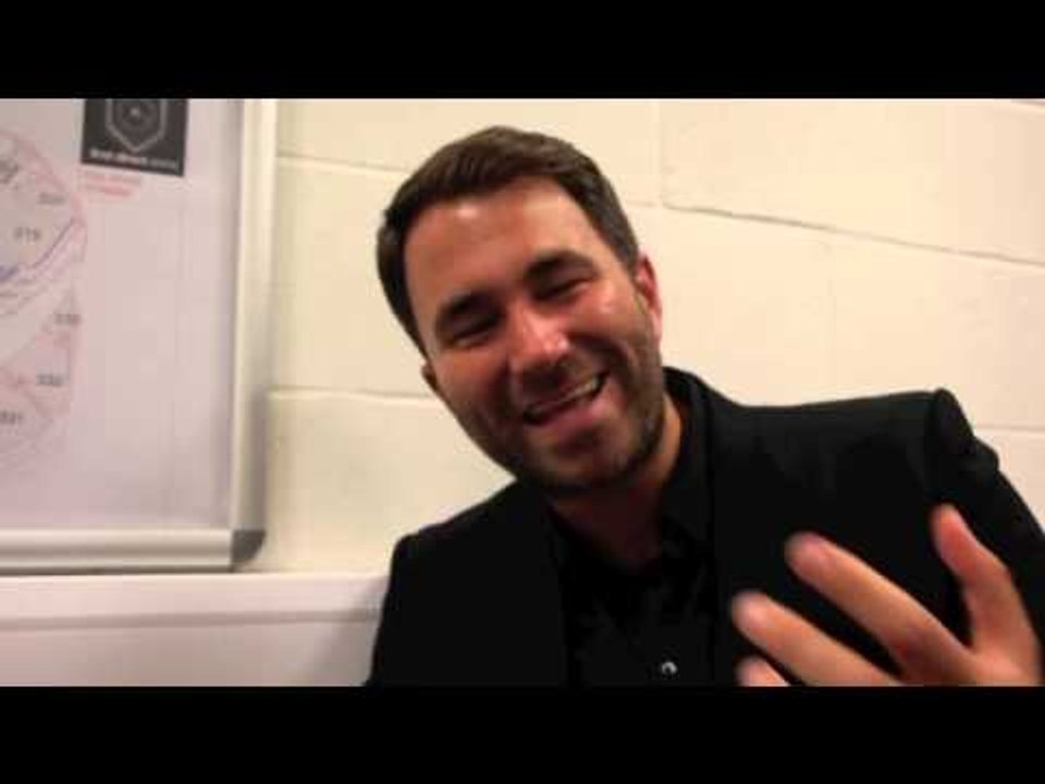 EDDIE HEARN ON LEEDS SHOW, GALAHAD OFFER, BROOK v PORTER, GROVES / SAUERLAND & ANTHONY JOSHUA