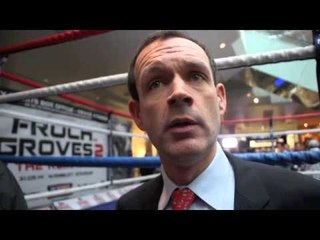 ADAM SMITH (SKY SPORTS) ON WHETHER CARL FROCH v GEORGE GROVES CAN EVER BE TOPPED - INTERVIEW