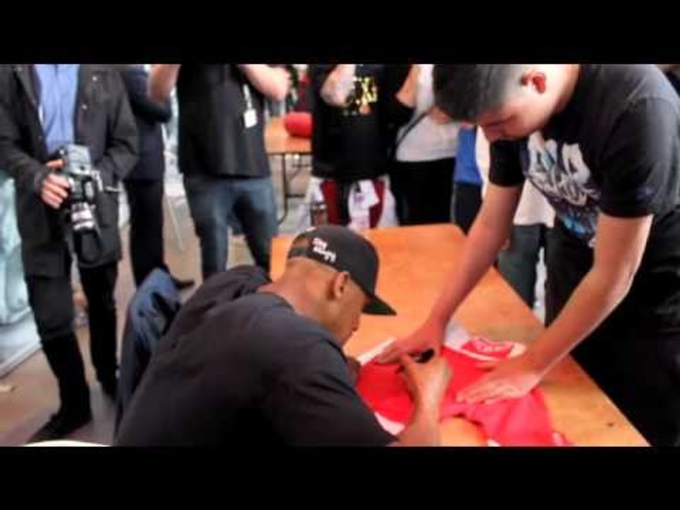 IN THE FAN ZONE WITH ANTHONY JOSHUA MBE - CARL FROCH v GEORGE GROVES 2