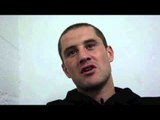 RICKY BURNS- 'I'M NOT PUTTING ANYMORE PRESSURE ON MYSELF THAN THERE ALREADY IS' / BURNS v ZLATICANIN