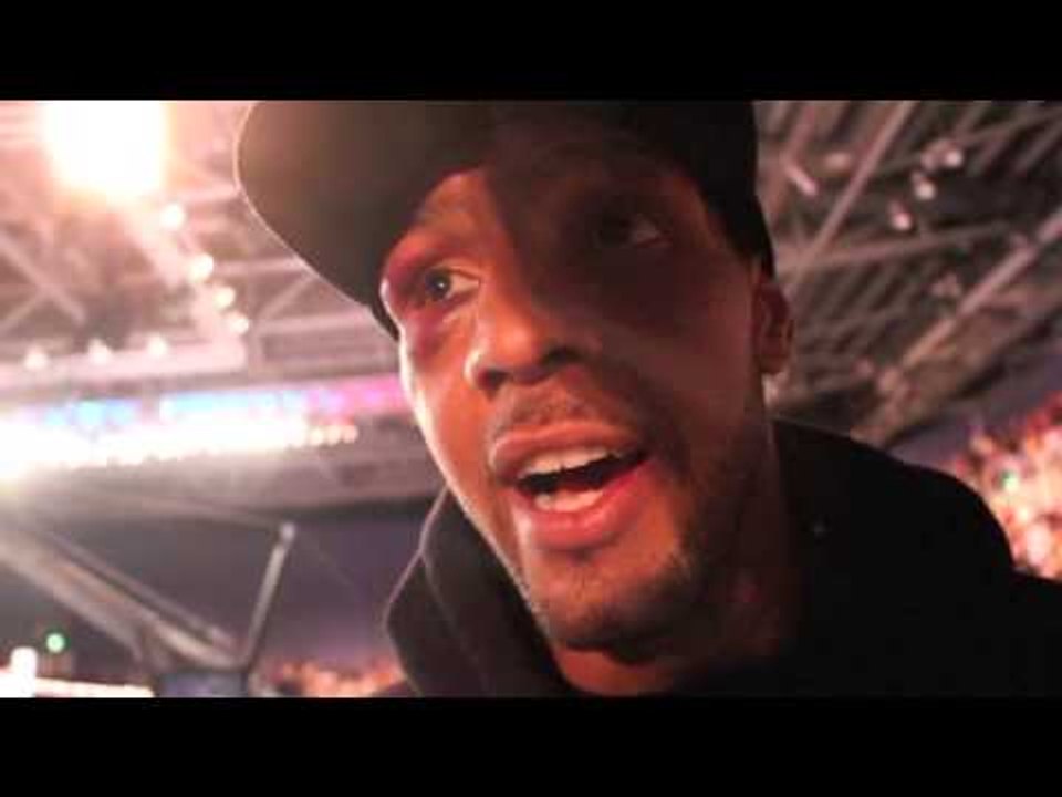 WADI CAMACHO REACTS TO DEFEAT IN GRUDGE MATCH TO STEPHEN SIMMONS  - POST FIGHT INTERVIEW