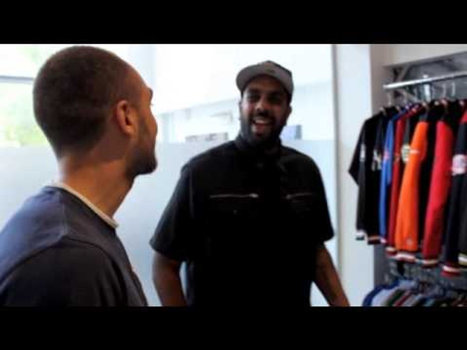 INTRODUCING LEADING SPORTS CLOTHING LABEL MAJESTIC ATHLETIC -TOUR WITH BRADLEY SKEETE & iFL TV