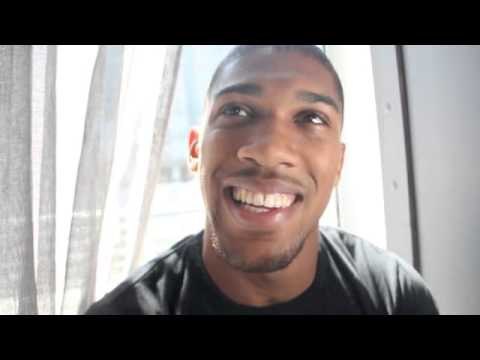 ANTHONY JOSHUA PRE WEGH-IN INTERVIEW FOR iFL TV / JOSHUA v SKELTON