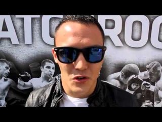 JOSH WARRINGTON - STEVE WOOD BELIEVED IN ME & GOT ME HERE, WITH EDDIE'S HELP I CAN WIN WORLD TITLES