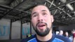 TONY BELLEW POST WEIGH-IN INTERVIEW FOR iFL TV / BELLEW v DOS SANTOS / COLLISION COURSE