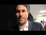 EDDIE HEARN REACTS TO BELLEW v CLEVERLY RINGSIDE BUST-UP IN LIVERPOOL / COLLISION COURSE